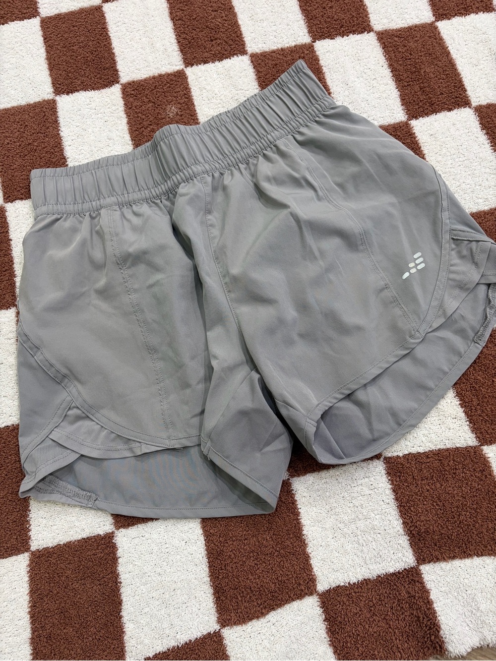 bcg Light Gray Women's Athletic Running Shorts